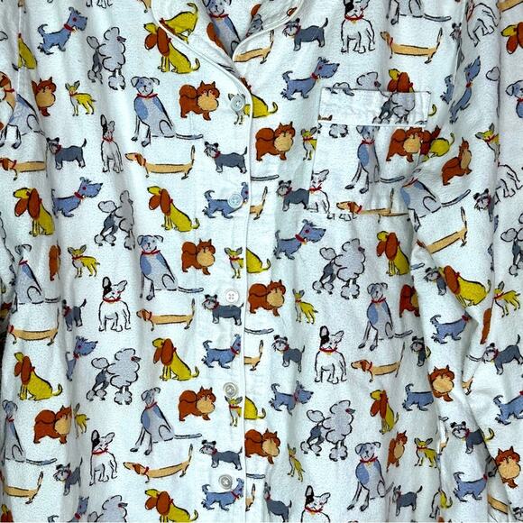 The Company Store Dogs and more Dogs Pajamas Set - CREAM - Picture 6 of 7